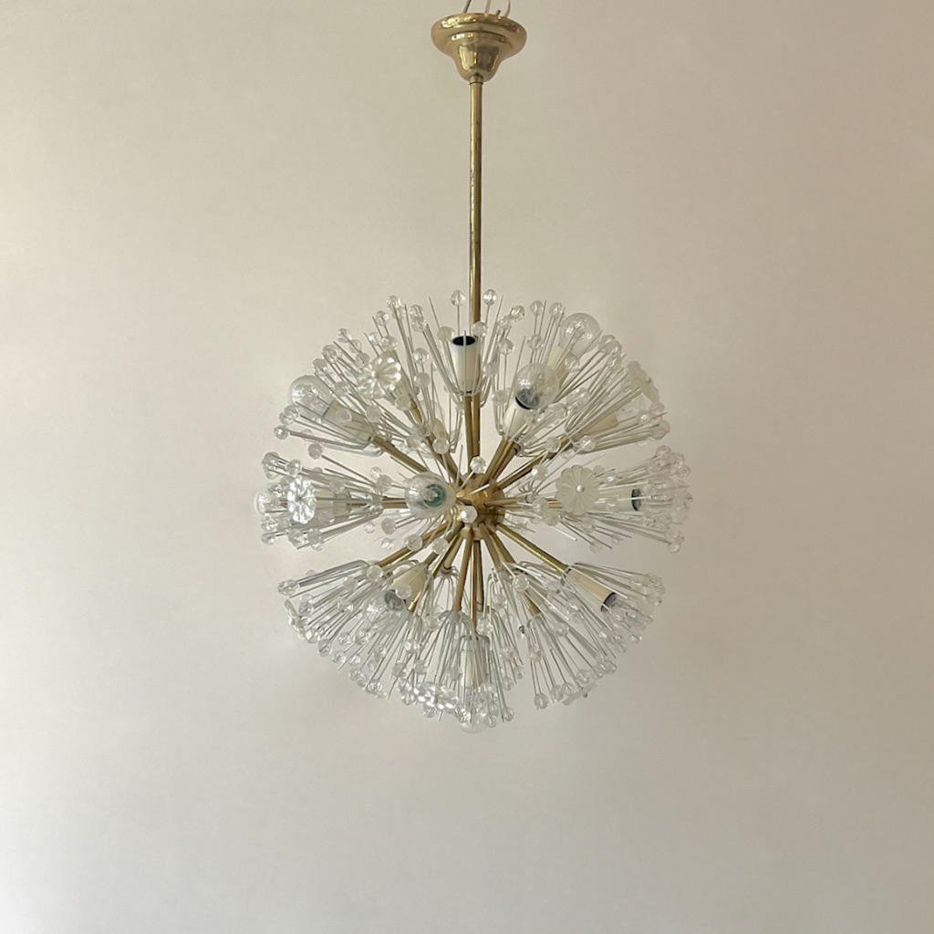 Lustre Cristal "Snowball" 1960s