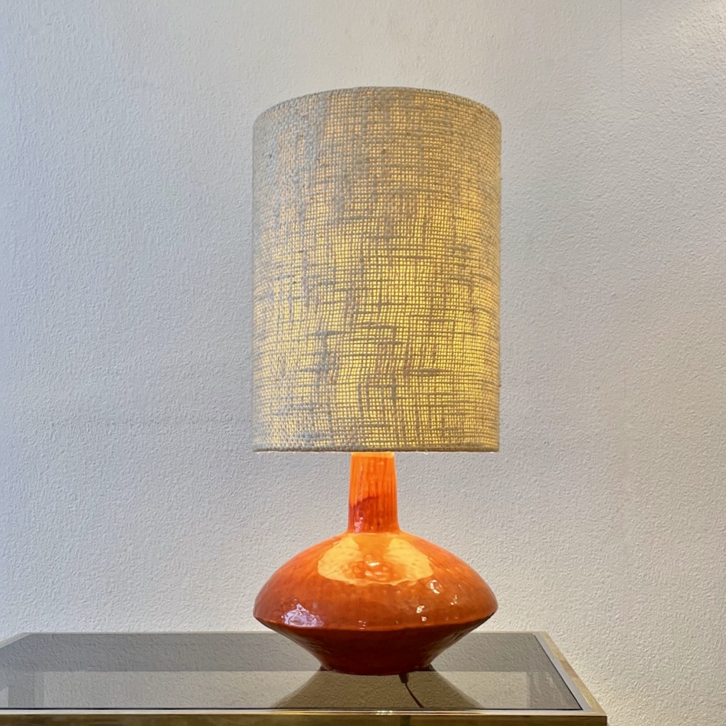 Lampe c&eacute;ramique 1950s