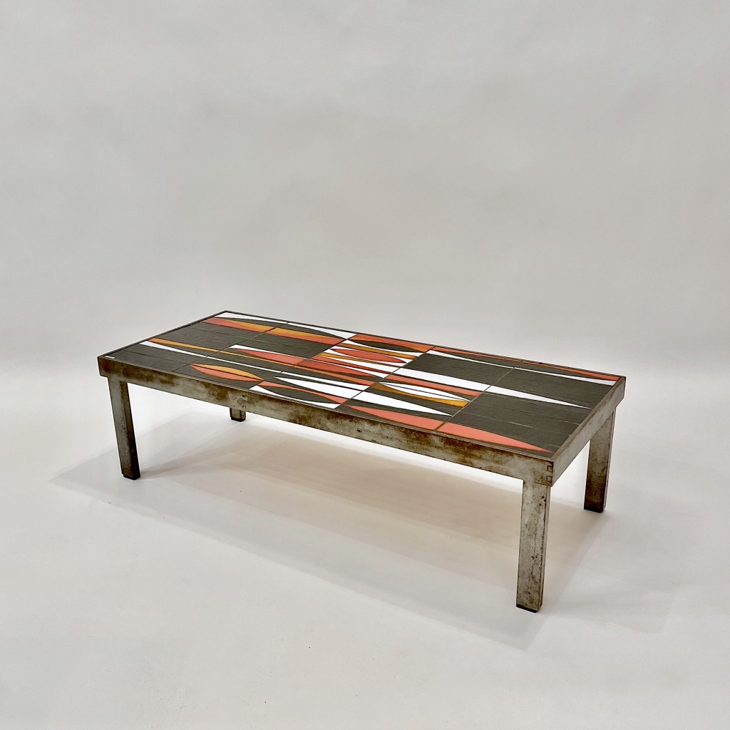 Roger Capron Navettes Ceramic Coffee Table