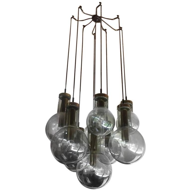 Maison RAAK “Bulb” Grand Chandelier